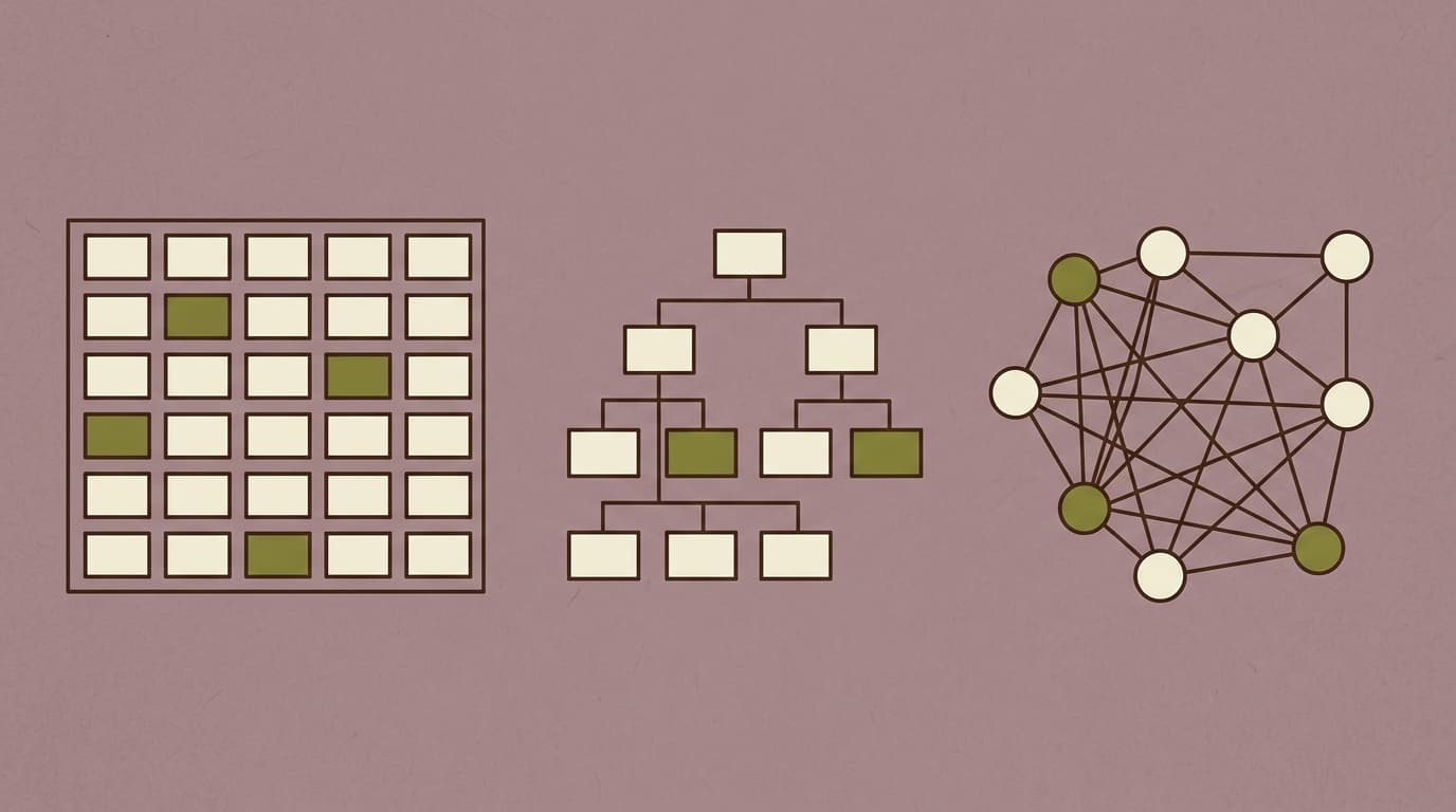 Abstract representations of planning approaches, from timelines to graphs