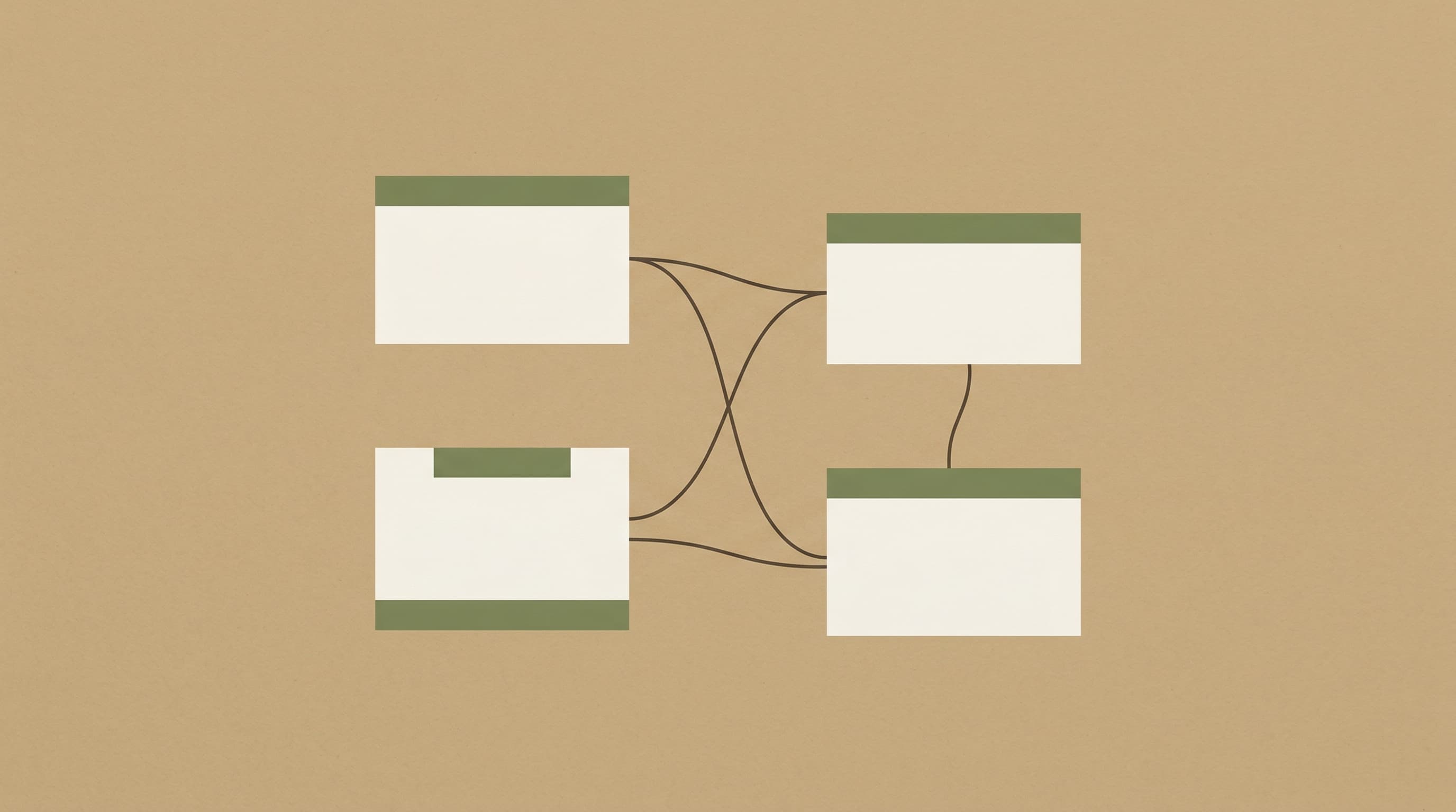 Visual plot mapping canvas with connected story nodes