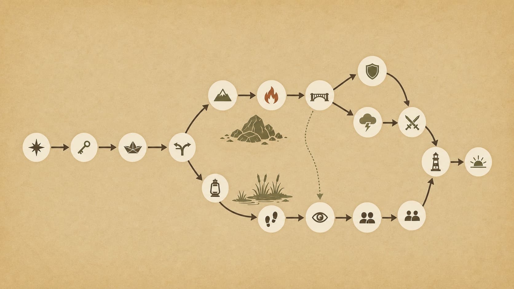 How to Connect Scenes in a Novel article illustration